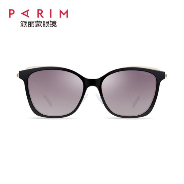 Metal PEI Mixture Frame Ladies Polarized Sunglasses Fashionable Cat Eye TAC Lens Eyeglass