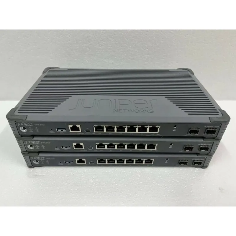 Juniper SRX1500 AC Firewall with 9.2Gbps Throughput, Dual Flash-SSD Storage, and 1U Rack-Mount Design for Enterprise Security