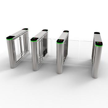 120W Automatic Turnstile Gate 500mm Arm Length For Community Supermarket Office Building