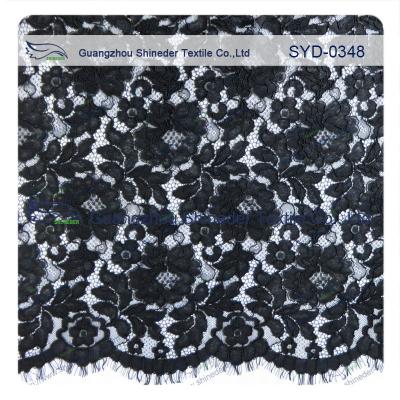 Custom Nylon And Cotton Thic Wedding Dress Cord Lace Fabric Trimming