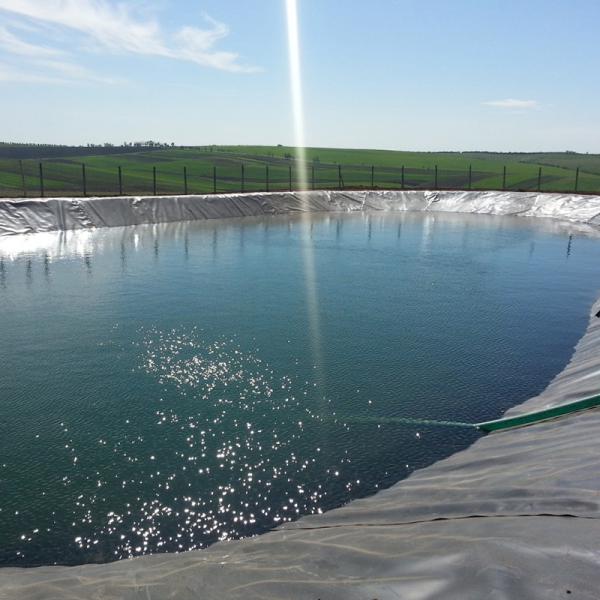 Liner de lago de geomembrana de HDPE à prova d'água para tanques de água