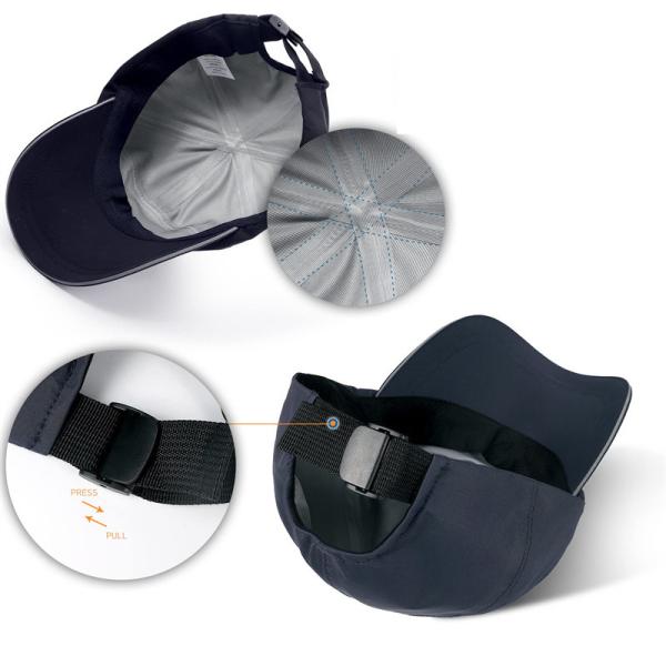 Black Blank Waterproof Baseball Cap Adjustable Buckle Quick Dry Upf50+ Sport Baseball Hats