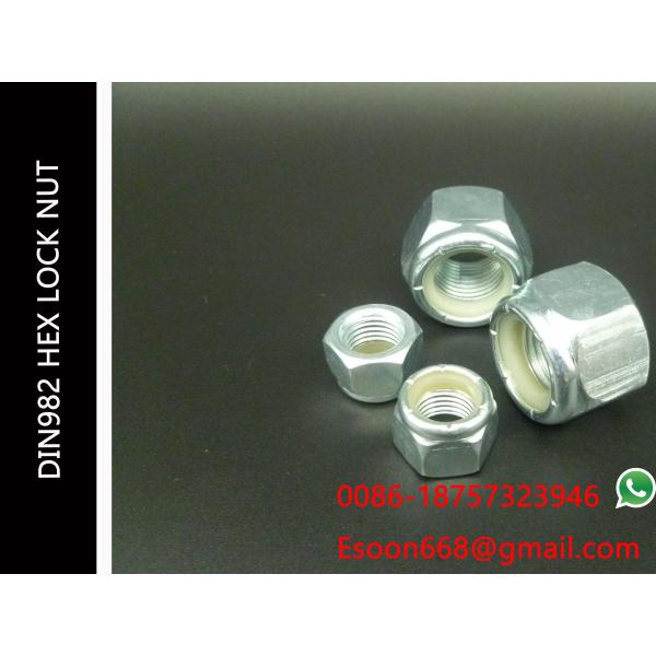 M36-3.0 Nylon insert lock nuts (DIN982/985) Carbon steel (A3,1015,1018,#45,40CR) Grade 4.8~12.8 Class