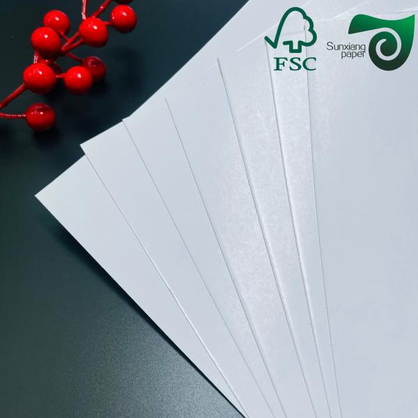 FSC 300gsm 350gsm C2S Double Sided Glossy Paper  25 38 Inches