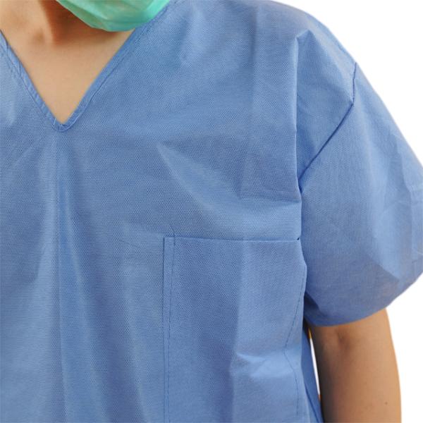 Hospital Disposable Nonwoven Scrub Suit
