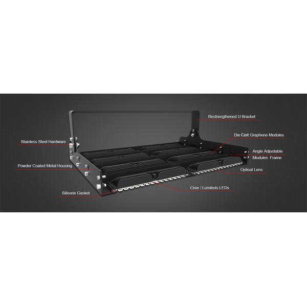1000W Outdoor Sport Court Lighting 125000lm Sports Ground Floodlights For Soccer Field