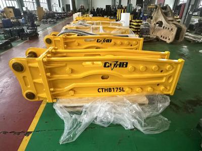 tipo martelo hidráulico da parte superior de Breaker Yakai CTHB da máquina escavadora 30-80ton da rocha para a máquina escavadora resistente