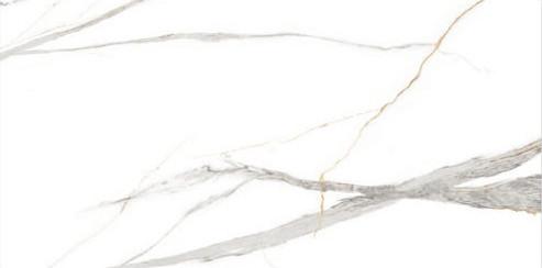 White Glazed Ceramic Tiles High And Low Temperature Resistant 900 X 1800 Mm