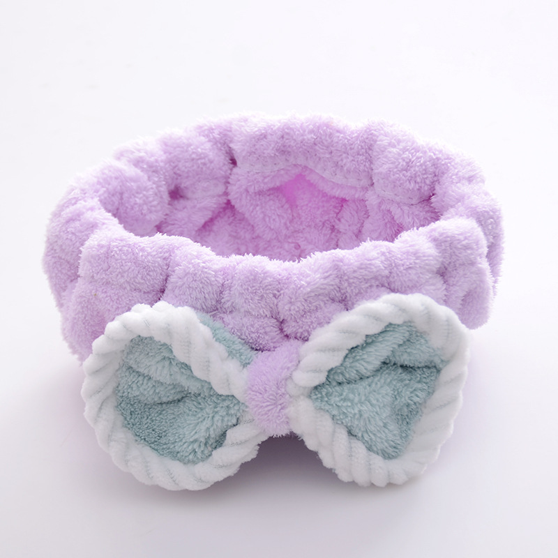 Bow Style Microfiber Hair Band