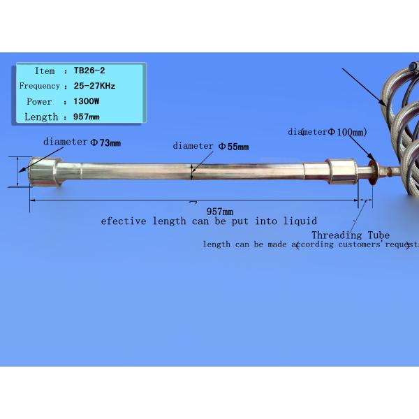Датчик наивысшей мощности ультразвуковой трубчатый для очищать/еда/химическая пр