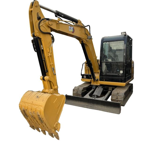 Excavadora CAT306-E2 com cilindro hidráulico original e design geral de aço macio