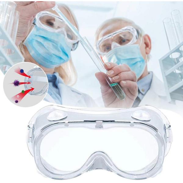 Chemical Splash Laboratory Medical Protective Glasses 3m Face Shield Safety Glasses