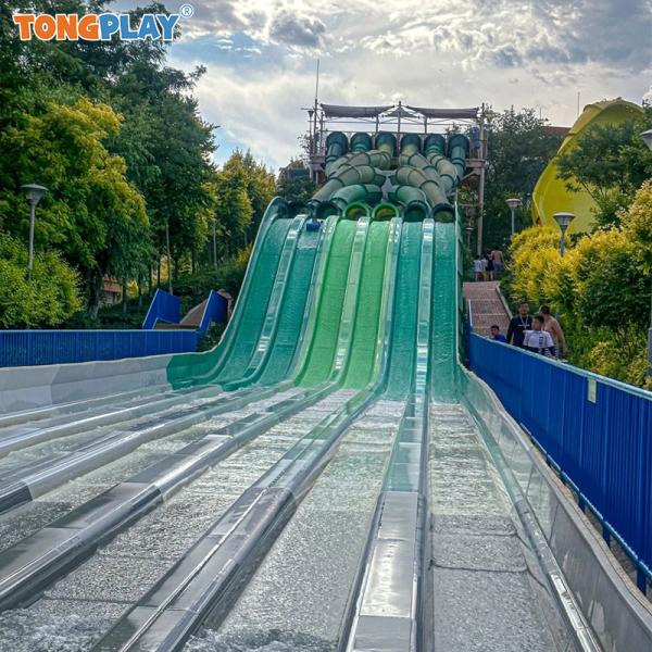 Outdoor Customized Color Eco-friendly Speed Water Slide for Water Playground