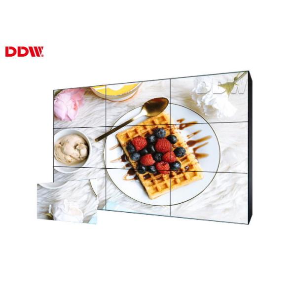Indoor Outdoor Seamless LCD Video Wall / HDMI Ultra Narrow Bezel Video Wall