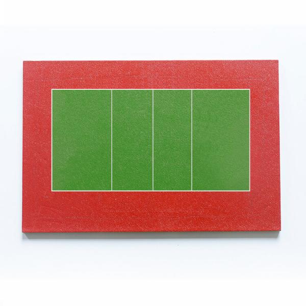 Fadeless спорт PU на открытом воздухе отделывают поверхность высокая циновка кремния упругости