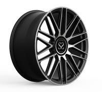 Monoblock 1 morceau borde les roues forgées le visage usiné que noir 21x9 21x10 a chancelé Mercedes Benz