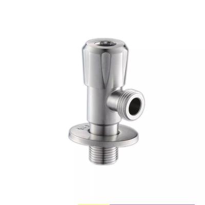 Stainless steel toilet bath fittings 1/2 wall mounted hand controlled bathroom water stop black kitchen corner valve