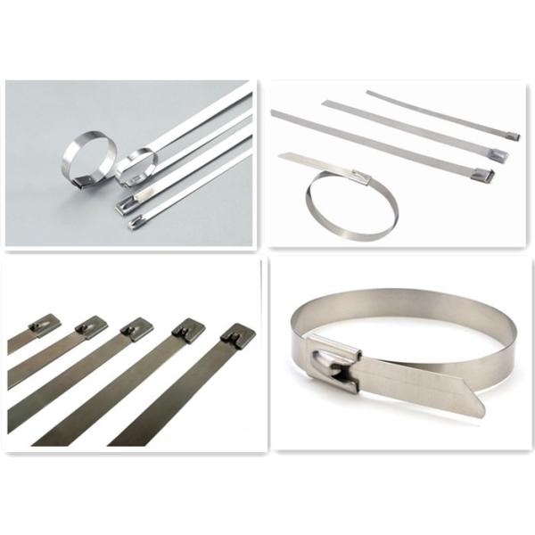 As Customers Design Coated Stainless Steel Cable Ball Lock Cable Tie