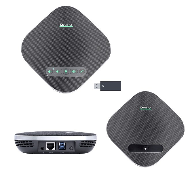 DP-GM8W Omnidirectional Cascading Speakerphone Optimal for Audio Video Room