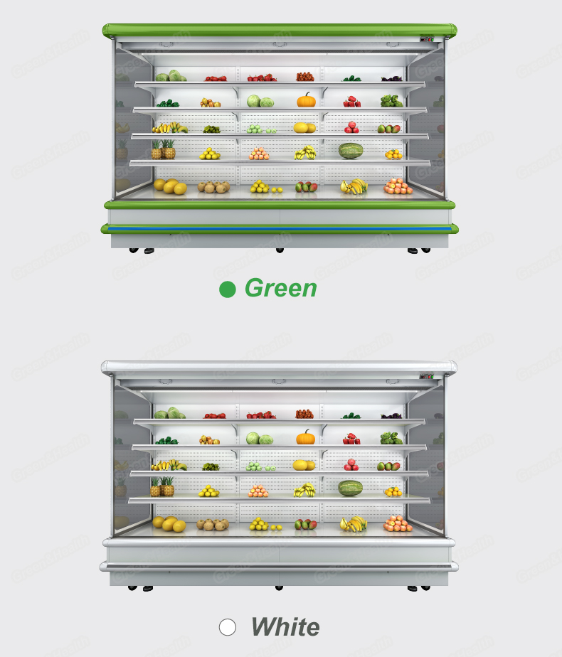 Занавес Multideck R404a Refrigerated регулятор температуры цифров шкафов дисплея