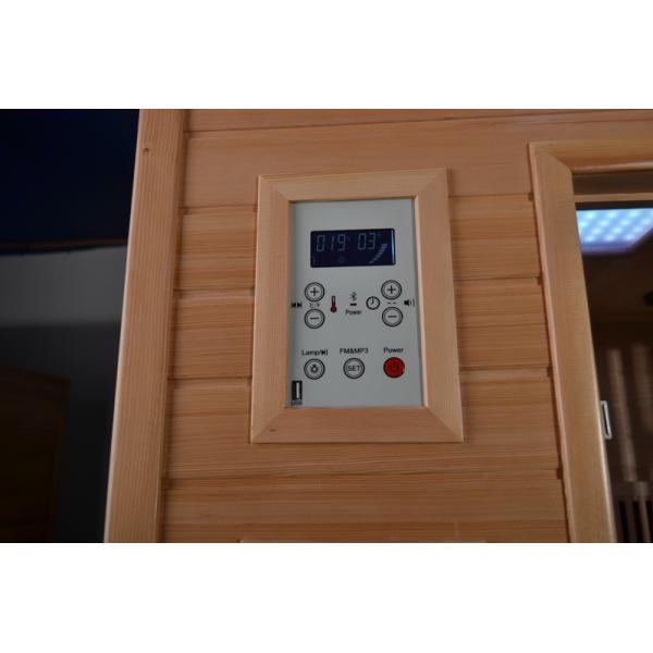 Indoor Hemlock Wooden Far Infrared Sauna Room For 1 Person