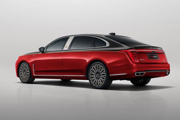2022 2023 auto carros elétricos 60kWh 4 Seat 7 Seat 510km 660km Hongqi E-Hs9 Ehs9 H9 Hs9