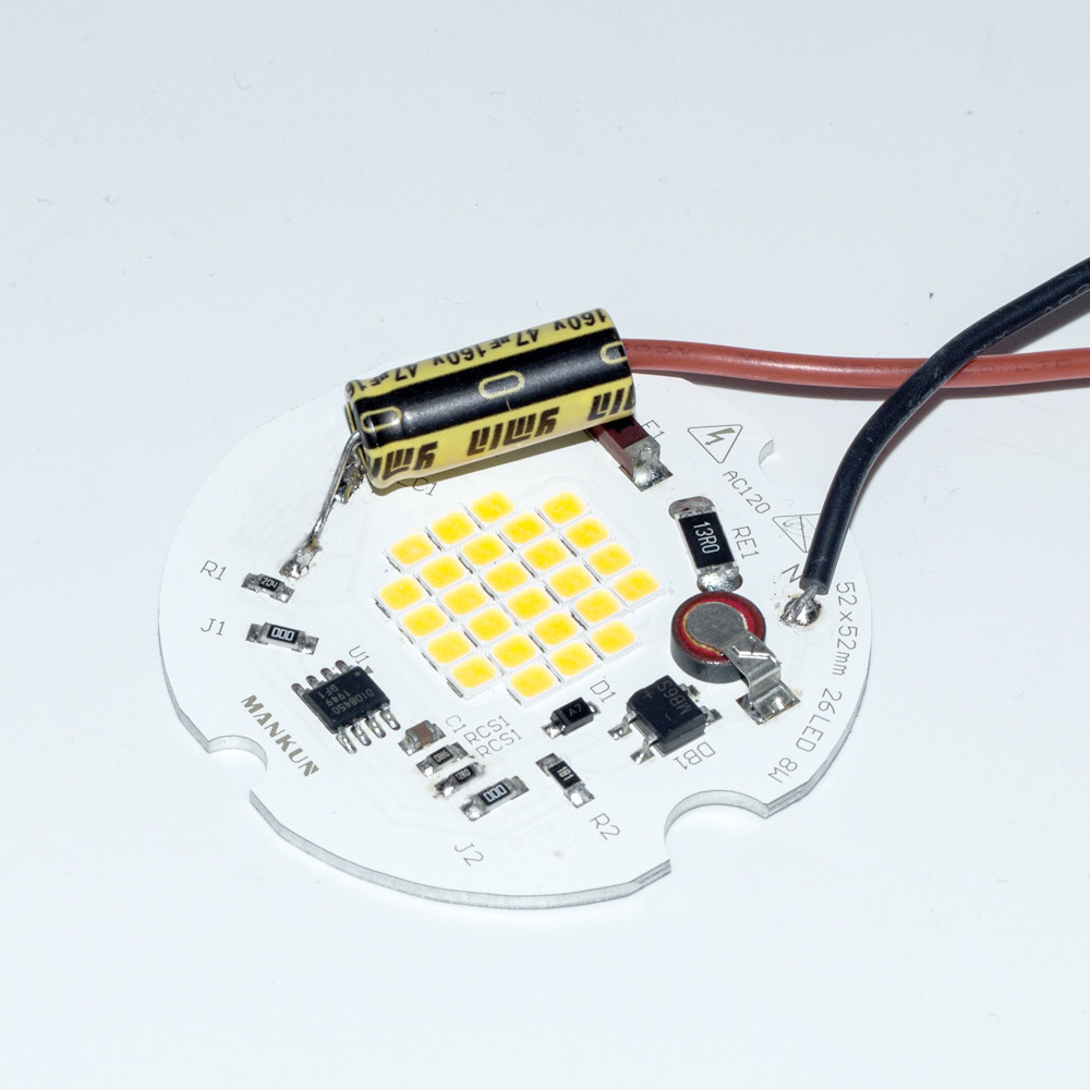 модуль СИД AC 52x52mm AC120V Downlight с Smd2835 алюминиевым PCBA