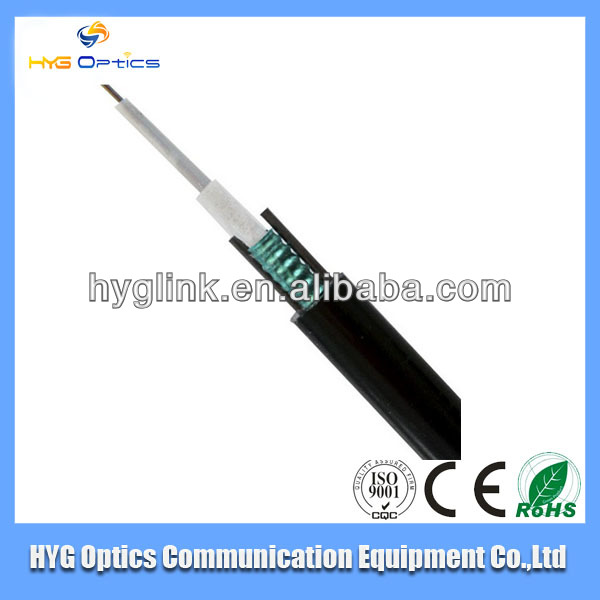 GYXTW-6B1 Outdoor Armored Fiber Optic Cable With HDPE Sheath