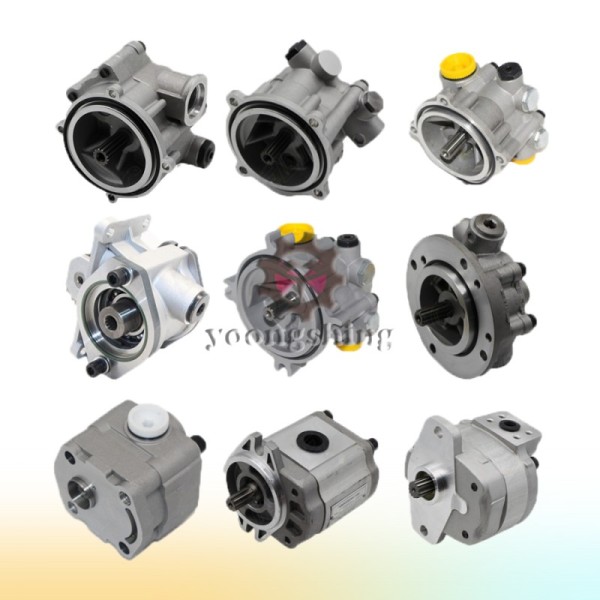 Excavator Hydraulic Gear Pump High Pressure For Shimadzu Rexroth Kubota Kobelco