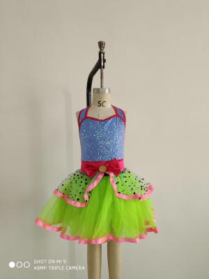 Kids Dance Outfits Performance Clothing Fleabane Performance Gauze Skirt