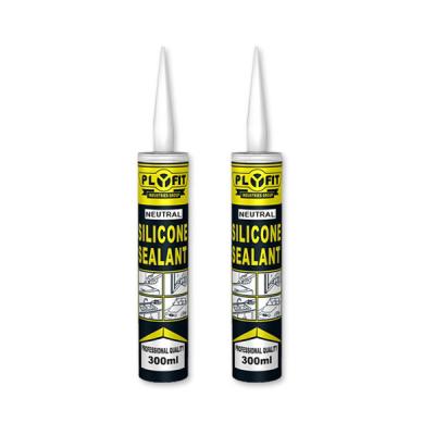 Polyurethane 310ml Non Toxic Silicone Sealant Clear Silicone Adhesive For Glass
