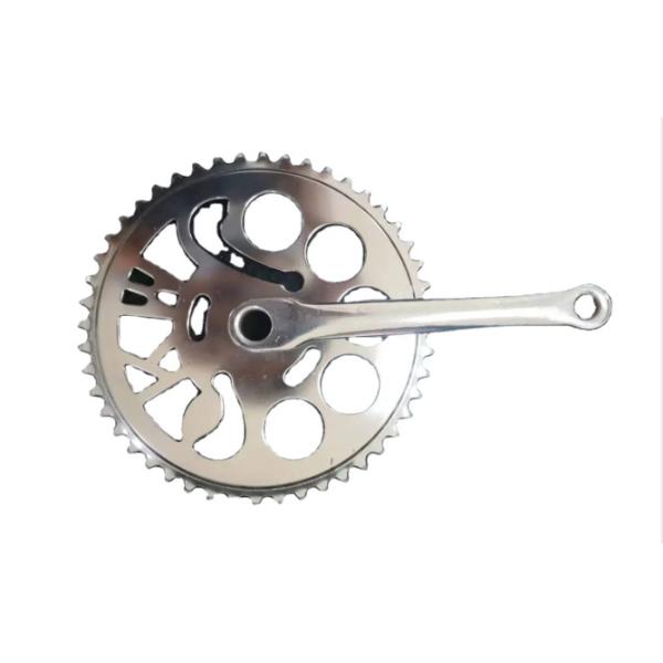 Высокая прочность стальной цепь цикла коляска коленчатый механизм 48 T * 175 мм