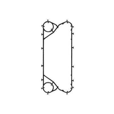 NBR EPDM Danfoss XG10 For Plate Heat Exchanger Gasket With Raw Material
