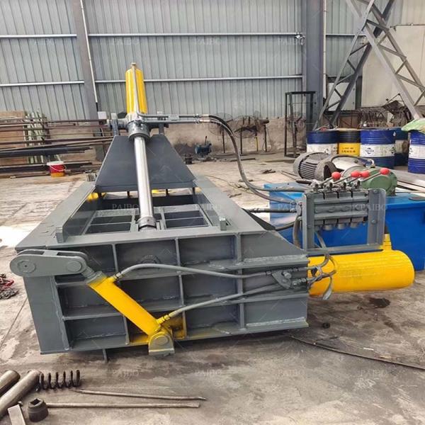 Automatic Metal Baler Machine for Scrap and Waste Packing 5000kg Weight Horizontal