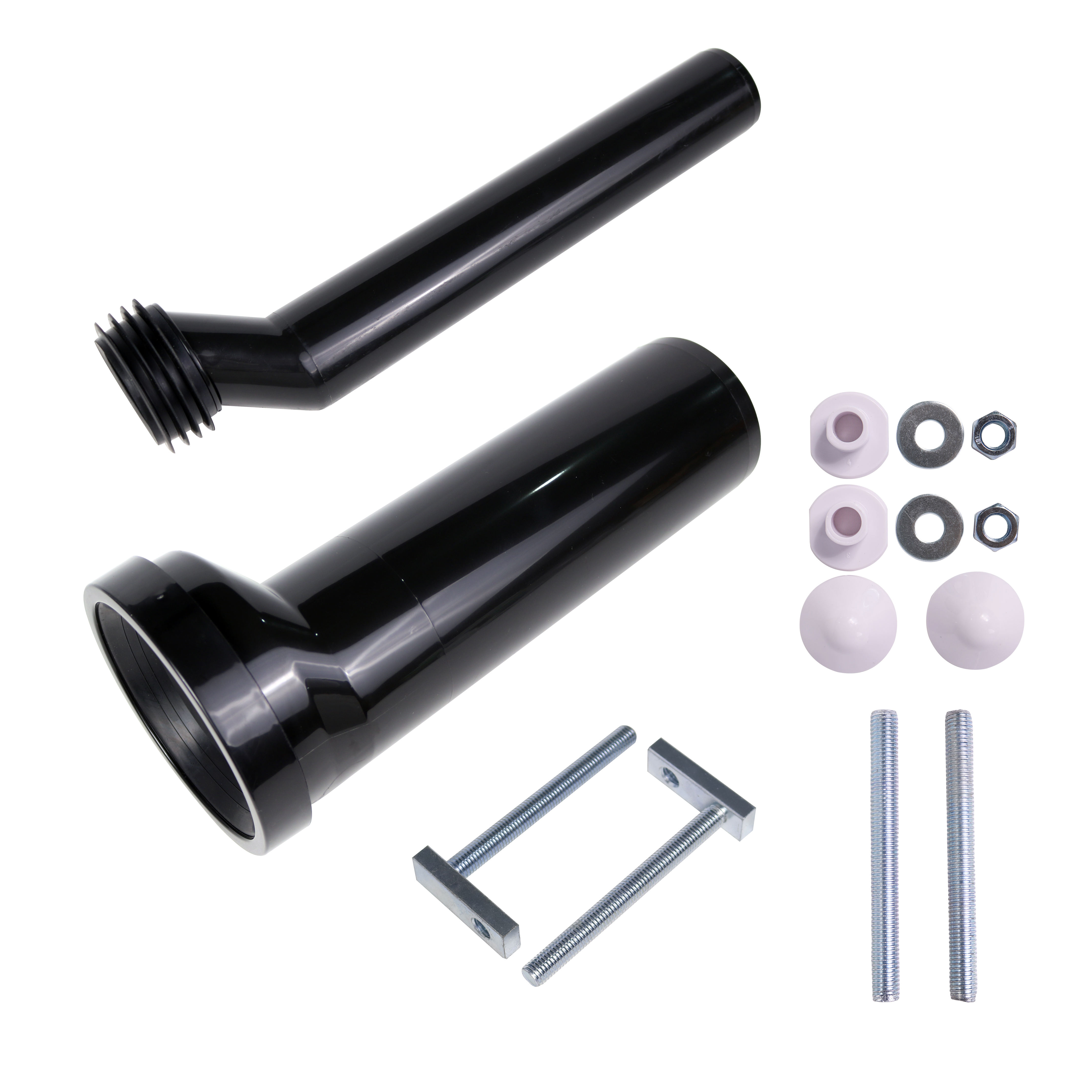 High-End Black Offset Tube Toilet Tank Hot-Selling Market Project Drainage Pipe Products