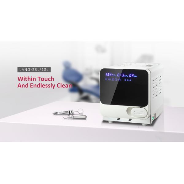 Portable Dental Autoclave Steam Sterilizer 23L 18L Table Top