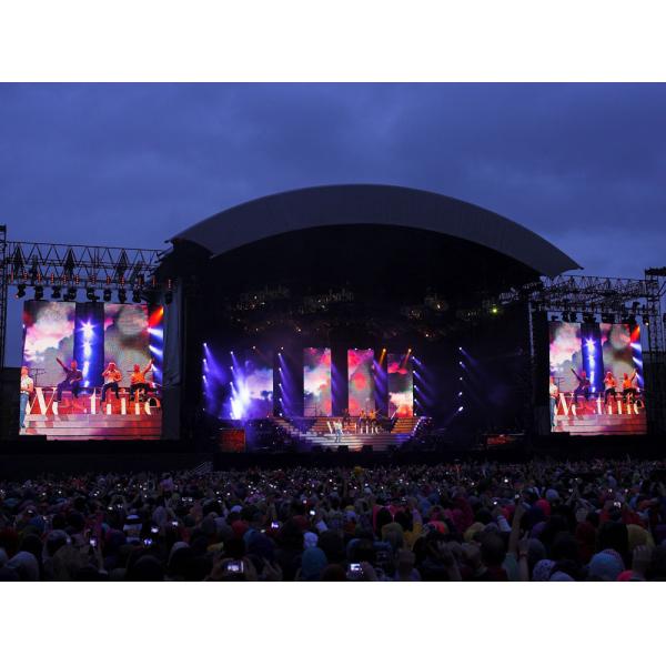 Indoor Led Display Board P4.81mm , Big Advertising Led Backdrop Screen