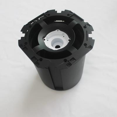 A380 Basket Loudspeaker Spare Parts , Painting Black Aluminum Alloy Die Casting Parts