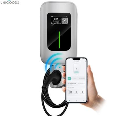 UNI Home Potable Wall Mounted Wallbox 7 11 22kW Quick Electric AC Car Mobile Charger Pile