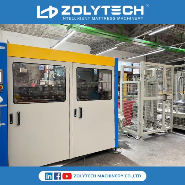 Height 100-250mm Pocket Spring Coiling Machine