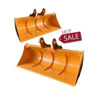 Seau de nettoyage de fossé de boue d'excavatrice de CAT Komatsu Min Q355B NM400 HARDOX500