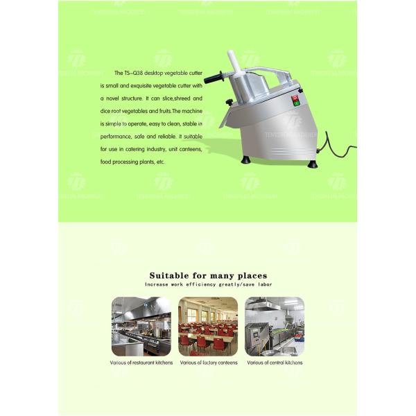 Многофункциональный стол машины обработки овоща электрический - установленный Slicer плода