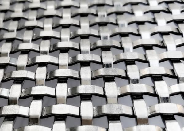2 Maille 400 Maille Architecturale en Fil Métallique Tissé Avec 59% de Surface Ouverte