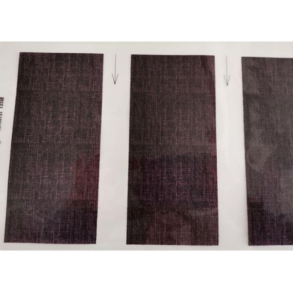 Silk Screen Printing Pvc Heat Transfer Film Stickers With SGS Certification