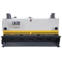 Máquina de corte de metal por CNC de acero inoxidable industrial guillotina hidráulica 10x3200mm