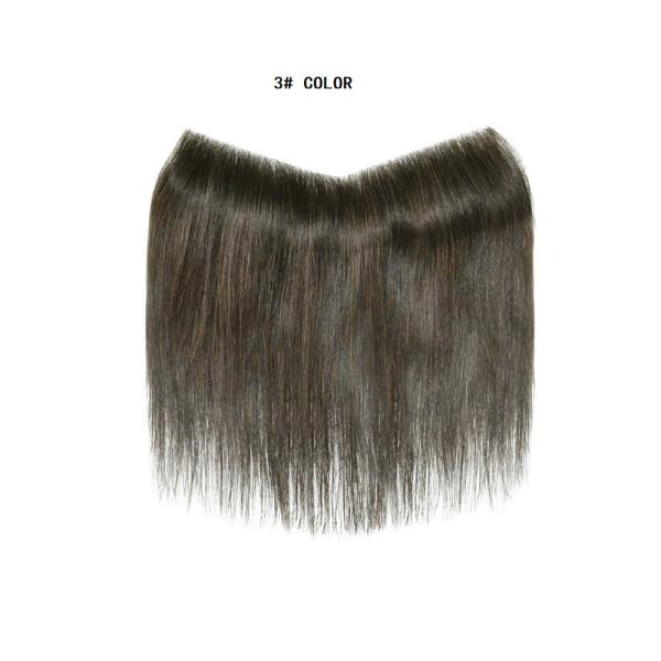 Natural Hairline thin skin forehead toupee hairline for men natural and invisible men fringe