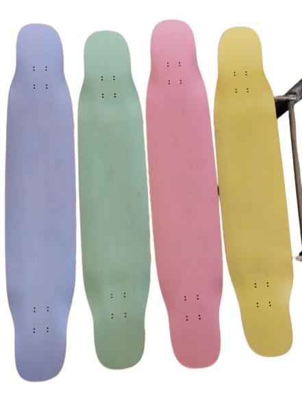 Multiple Color Creative Dancing Longboard Deck Wear Resistance
