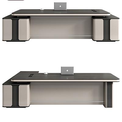 Simple Modern Office Furniture Set Large Desk and Chair for Eco-Friendly Manager Room