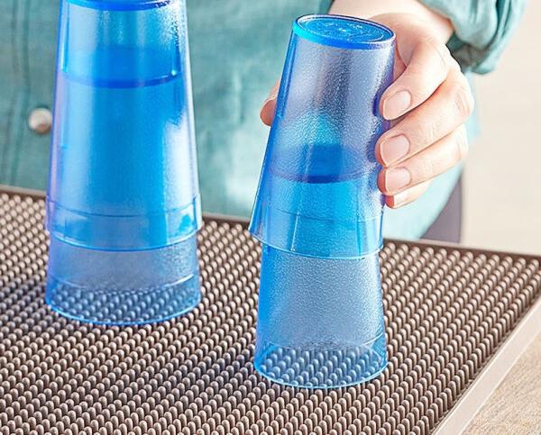 8oz Custom Tumbler Cup Logo Amber Drinking Glasses Water Tumbler Plastic Tumbler Beverage Cup