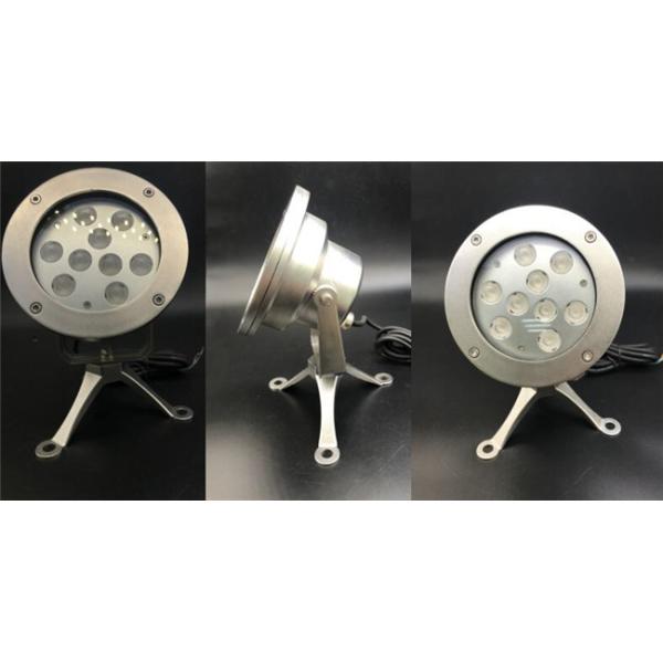 Ra80 LED Underwater Spotlight With 304 Stainless Steel Tri - Pod Adjustable Angle